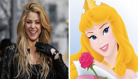 20 famosos que son iguales a personajes de Disney